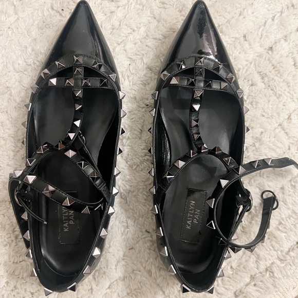 Kaitlyn Pann Rockstud Flats - Picture 2 of 5